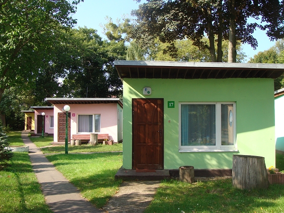 bazė, poilsio nakvynė namukai kempingas jūrą, Gdansko Lenkijoje
